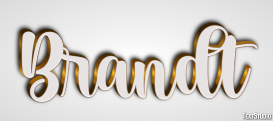 Brandt Text Effect