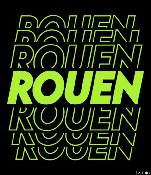 Rouen Efekt tekstowy