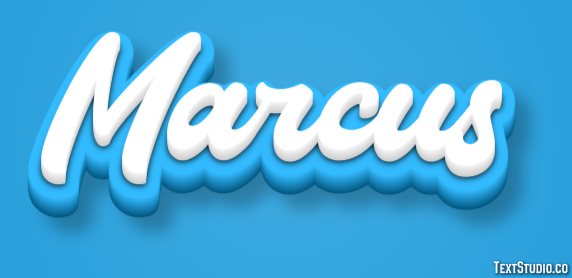 Marcus テキスト効果