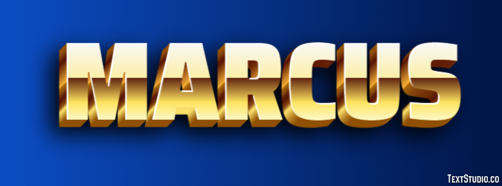 Marcus テキスト効果