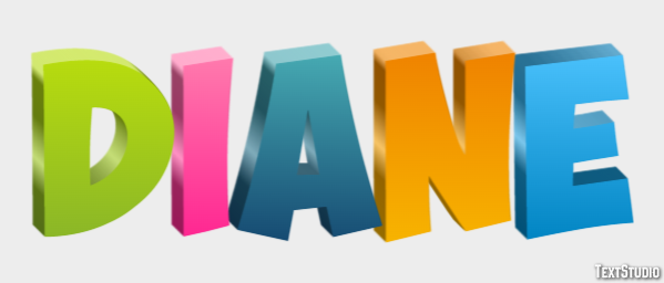 Diane Effet de Texte