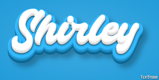 Shirley Text Effect
