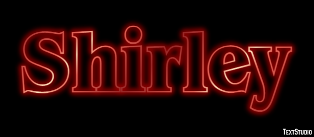 Shirley Text Effect
