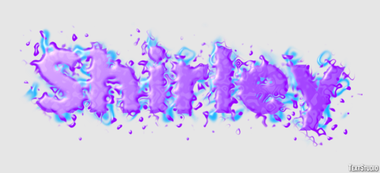 Shirley Text Effect