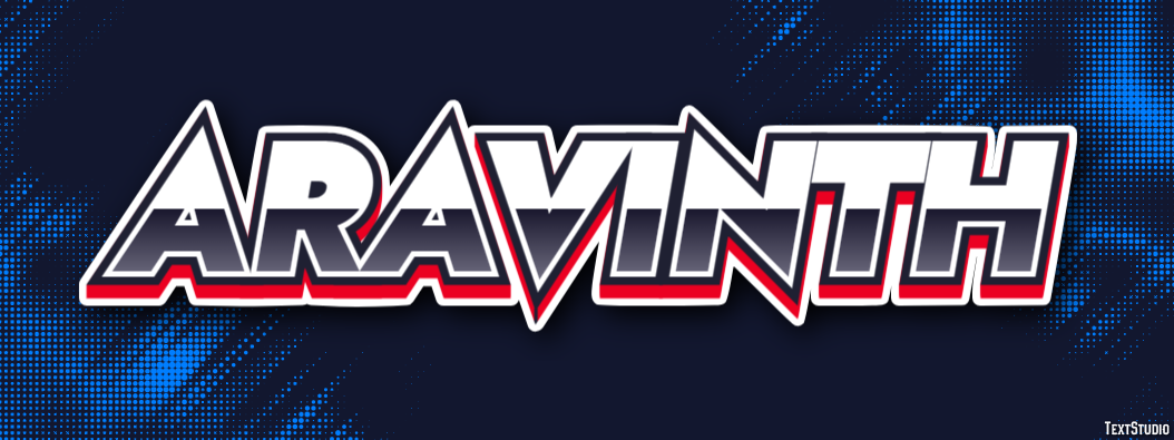 Aravinth テキスト効果