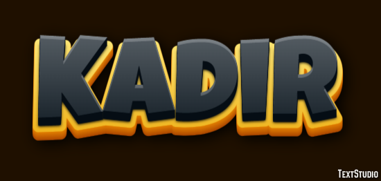 Kadir Texteffekt