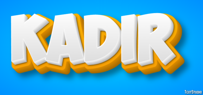 Kadir Texteffekt