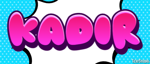 Kadir Texteffekt
