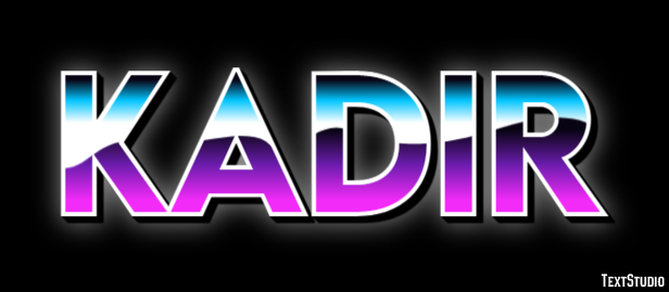 Kadir Texteffekt