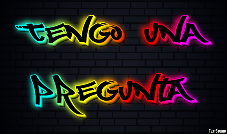 Tengo una pregunta Texteffekt