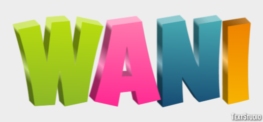 ワニ Text Effect