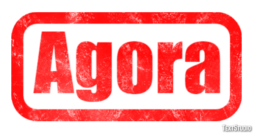 Agora Effetto testo
