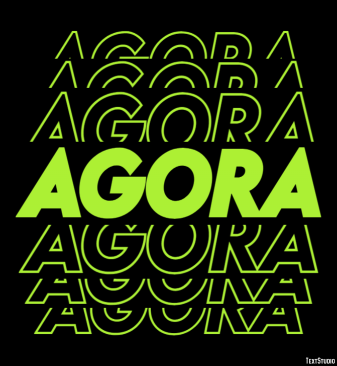 Agora Efeito do texto