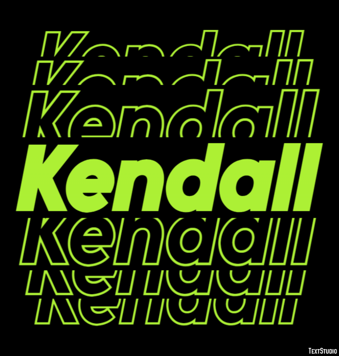 Kendall Efekt tekstowy
