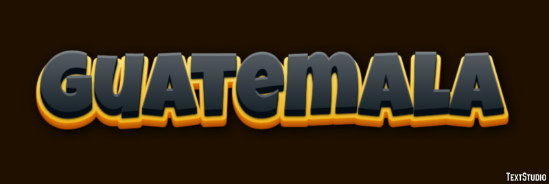 Guatemala Text effect