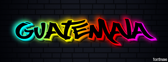 Guatemala Text effect