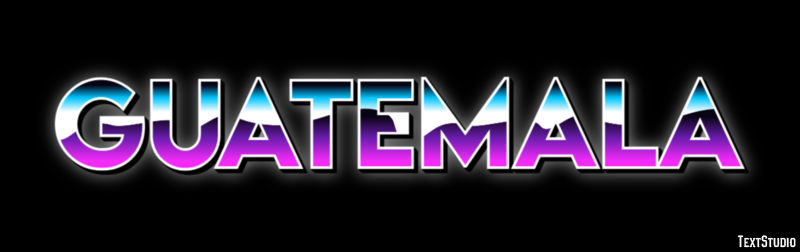Guatemala Tekst Effect