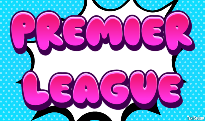 Premiér League Effet de Texte