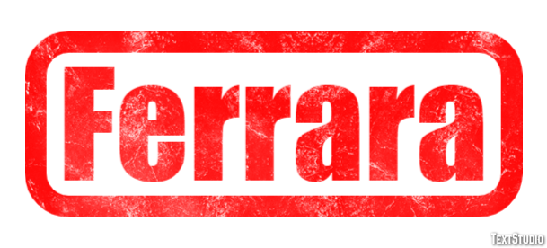 Ferrara Effetto testo