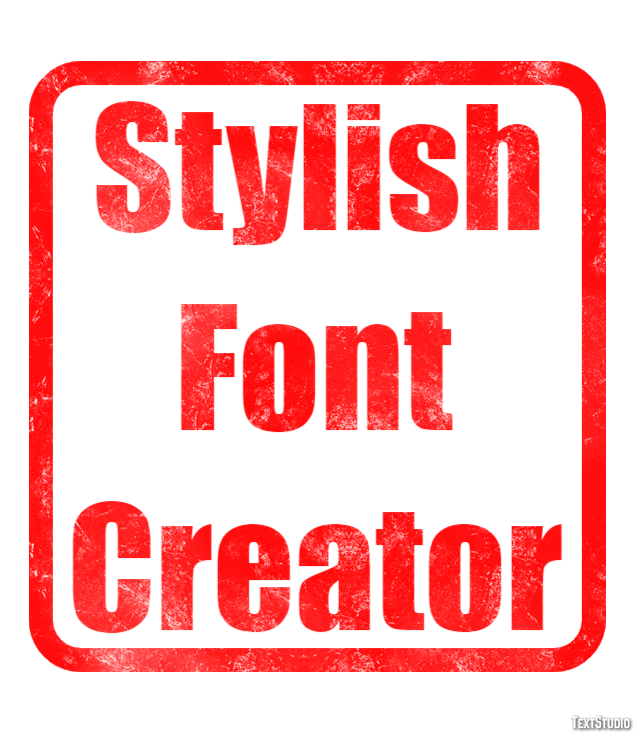 Stylish Font Creator Эффект текста