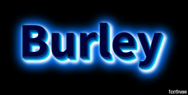 Burley Text Effect