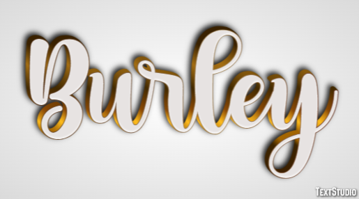 Burley Text Effect
