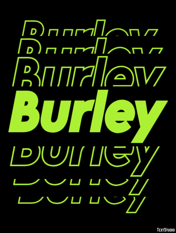 Burley Effetto testo