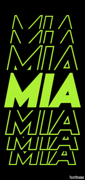 Mia Text Effect