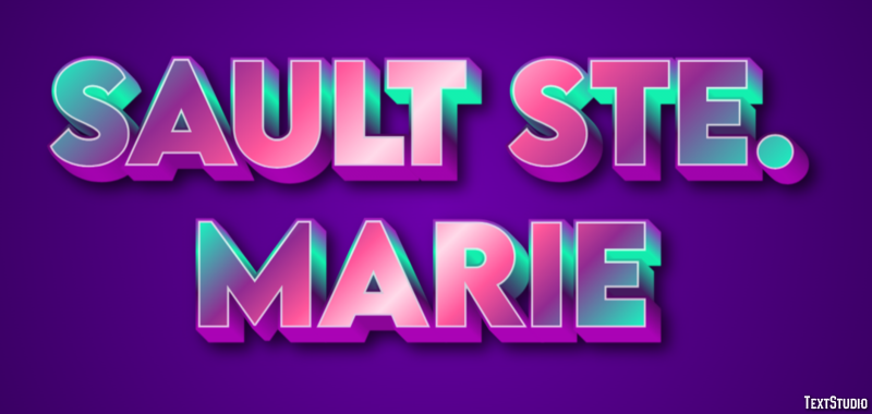 Sault Ste. Marie Efekt tekstowy