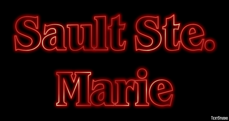 Sault Ste. Marie Efekt tekstowy