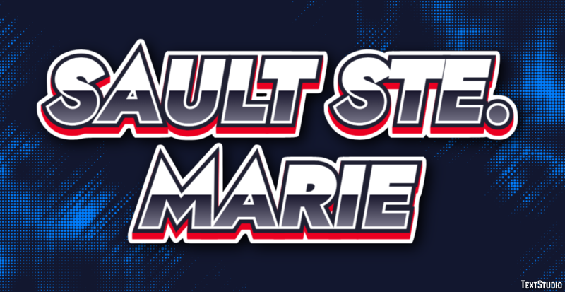 Sault Ste. Marie Efecto de Texto
