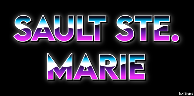 Sault Ste. Marie Efecto de Texto