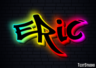 Eric Text effect