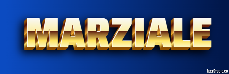 Marziale Effetto testo