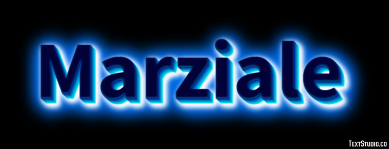 Marziale Effetto testo