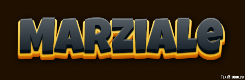 Marziale Effetto testo