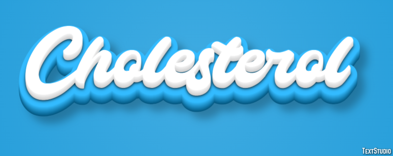 Cholesterol Text effect