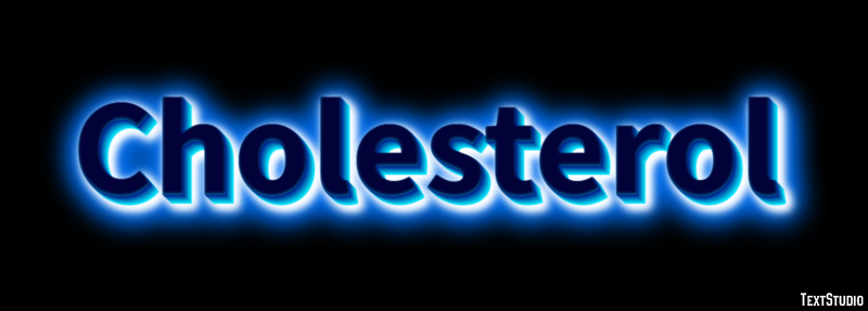 Cholesterol Text effect