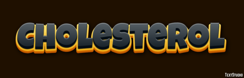 Cholesterol Text Effect
