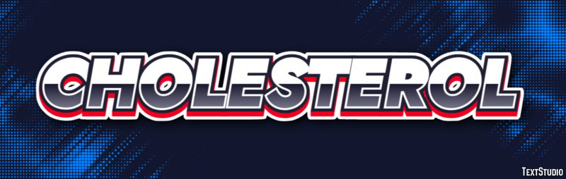 Cholesterol Text effect