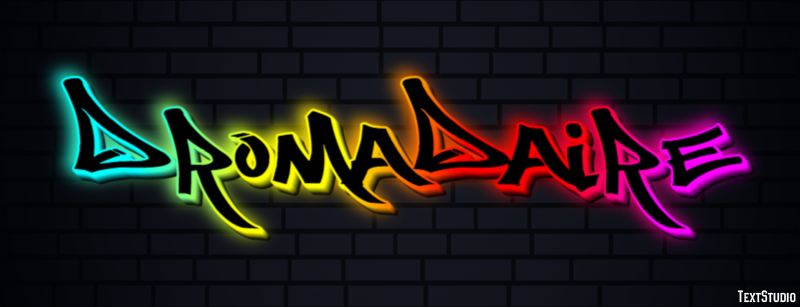 Dromadaire テキスト効果
