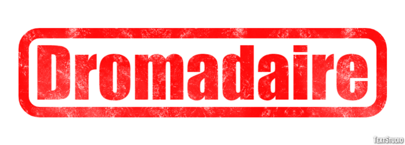 Dromadaire テキスト効果