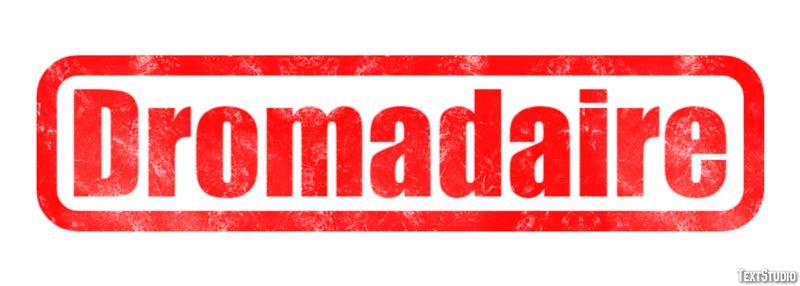 Dromadaire Effetto testo