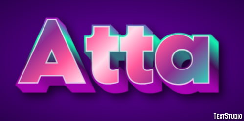 Atta Text Effect
