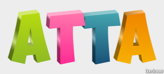Atta Text Effect