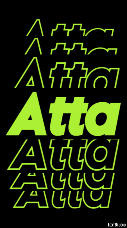 Atta Text Effect