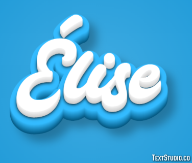 Élise Texteffekt