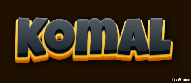 Komal Text Effect
