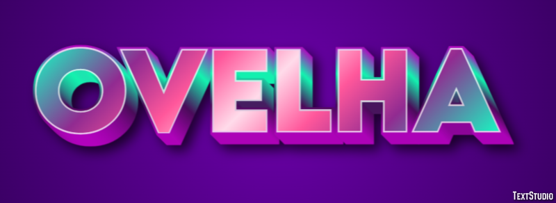 Ovelha Text effect
