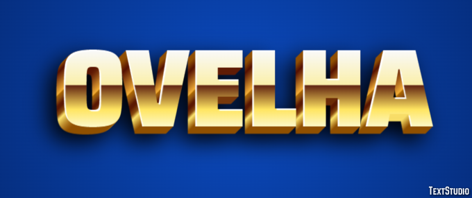 Ovelha Text effect